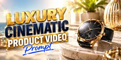Luxury Cinematic Product Videos generated by veo