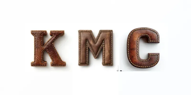Hyperrealistic 3D Aged Leather Letters generated by undefined