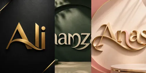 Viral Custom Name Logos generated by chatgpt-image