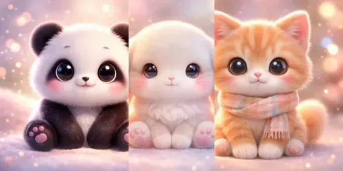 Ultra Cute 3D Kawaii Character Photos generated by chatgpt-image
