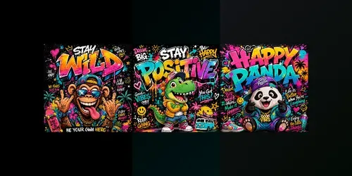 Graffiti Typography generated by chatgpt-image