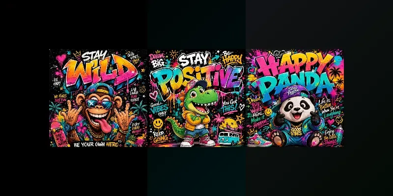 Graffiti Typography generated by undefined