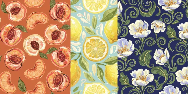 Macro Expressionist Seamless Patterns generated by undefined