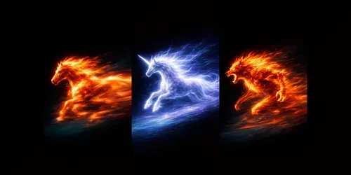 Inferno Animal Motions generated by chatgpt-image