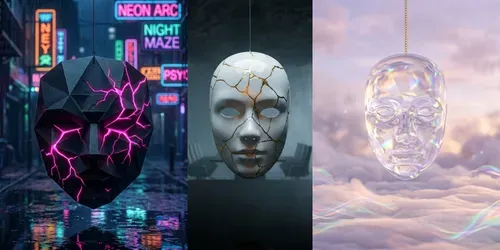 Jungian Persona Dream Mask Generator generated by gemini-image