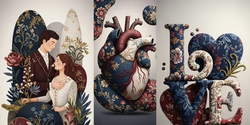 Woven Whimsy Portraits generated by undefined