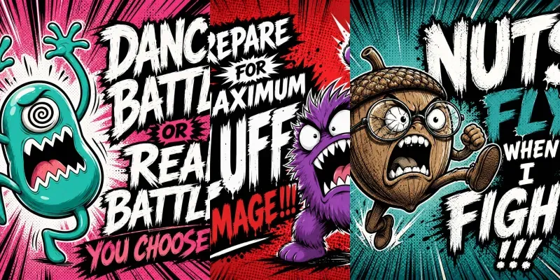 Comic Brawler Creatures generated by undefined