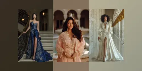 Luxury Abaya Couture Collections generated by midjourney