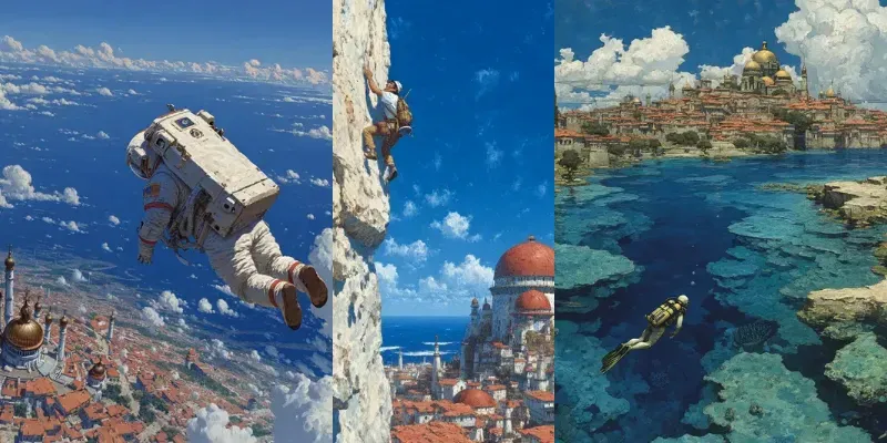 Froud Monge Yerka Fantasies generated by undefined