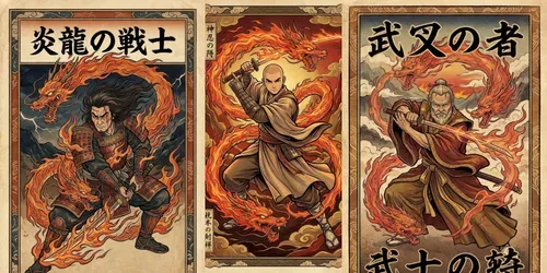 Legendary Anime Characters generated by gemini-image