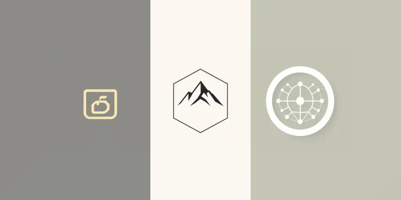 Minimalist Vector Logo Monograms generated by undefined