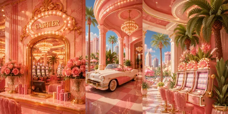 Las Vegas Casino Life 3D Claymations generated by undefined