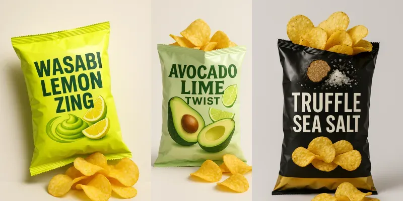 Bold Chip Bag Studio Shots generated by undefined