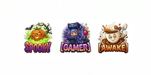 Vibrant Mascot 3D Typography generated by gemini-image