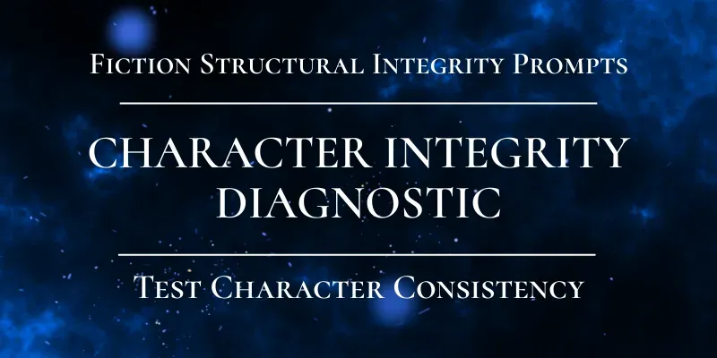 Character Integrity Diagnostic generated by undefined