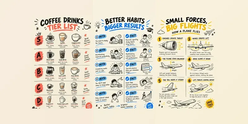 Doodle Viral Infographic Posters
