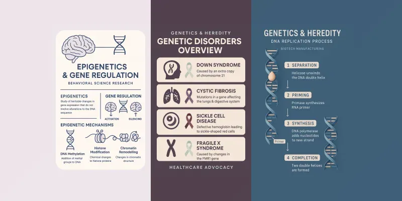 Genetics Infographics generated by undefined