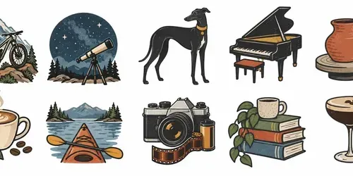 Your Lives In 6 Icons generated by chatgpt-image