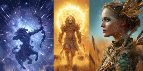 Zodiac Fantasy Art Generator generated by midjourney
