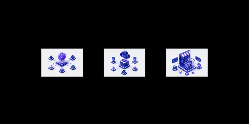 Premium 3D Isometric Tech Assets generated by undefined
