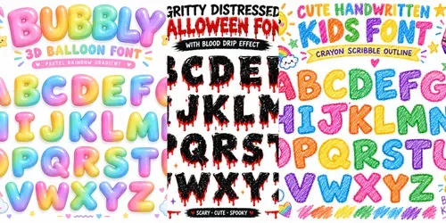 Font Generator Custom Type Pack generated by chatgpt-image