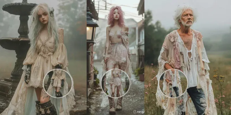 Bohemian Goth Fashion Performances generated by undefined