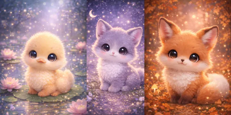 3D Baby Animal Portraits Any Pets generated by undefined
