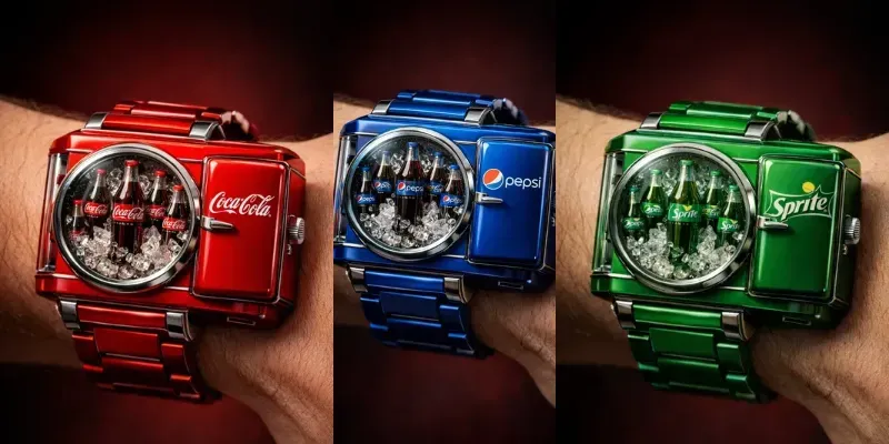Mini Fridge Drink Watches generated by undefined