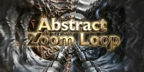 Abstract Art Texture Journeys Zoom Loops generated by veo