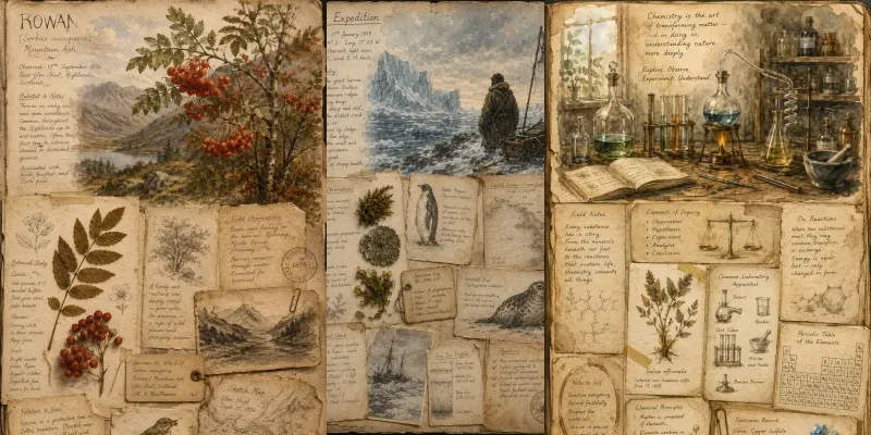 Naturalist Journals generated by undefined