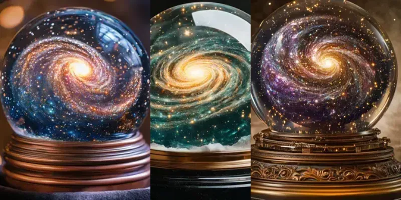 Galaxy Snow Globe Collections generated by undefined