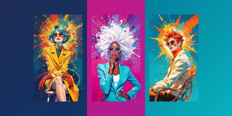 Surreal Popart Portraits