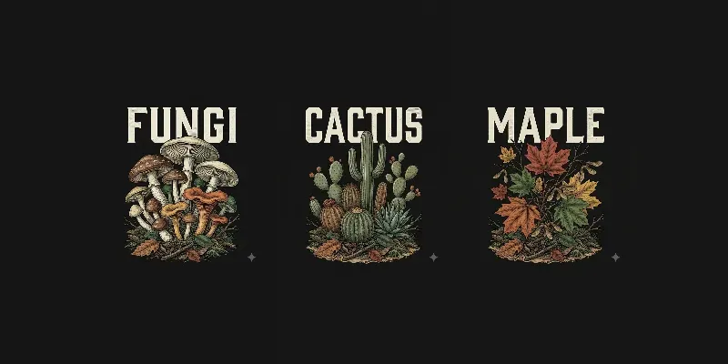 Vintage Botanical Tshirt Designs generated by undefined
