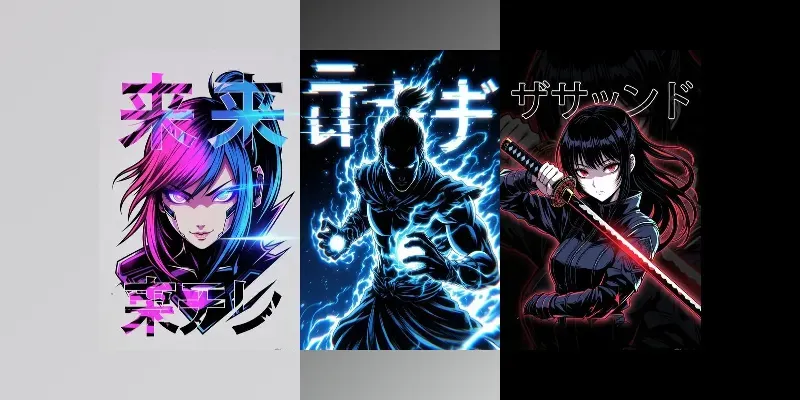Anime T Shirt Designs generated by undefined