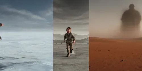 The Last Humans Alone At The End generated by grok-video