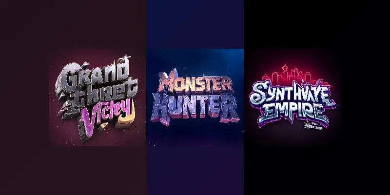 Logo Text Games V 7 generated by undefined