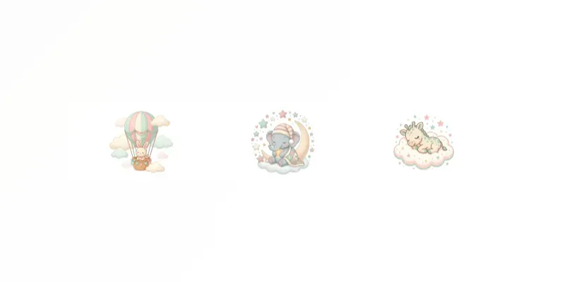 Baby Nursery Wall Art Generator generated by undefined