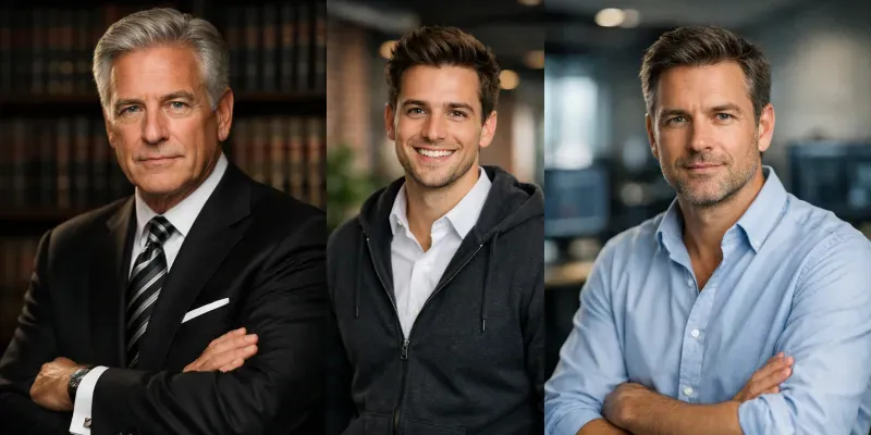 Professional Corporate Headshots generated by undefined
