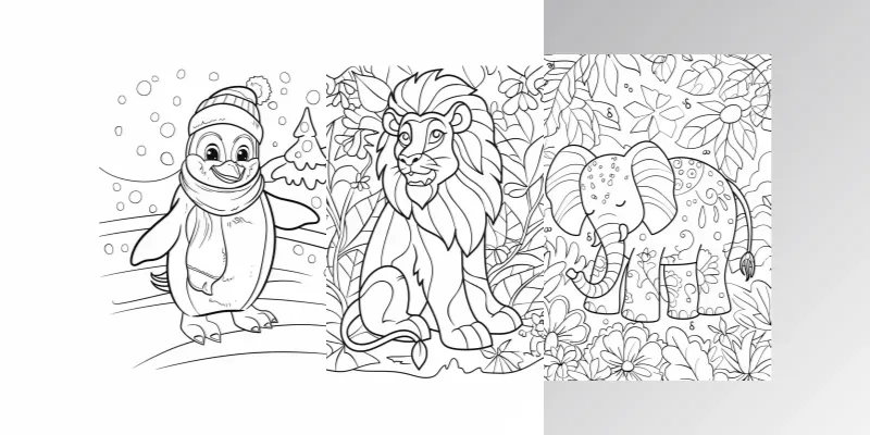 Coloring Page Kits