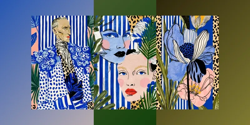Wild Stripes Editorial Art