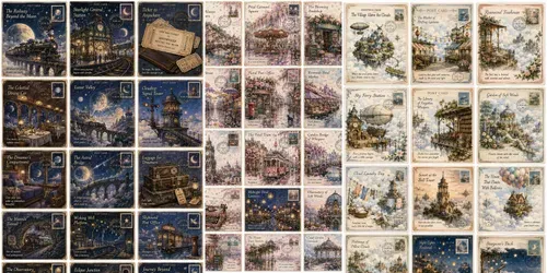 Postcards From Imaginary Places generated by 