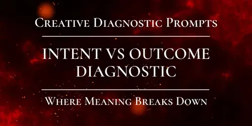 Intent Vs Outcome Diagnostic generated by gpt