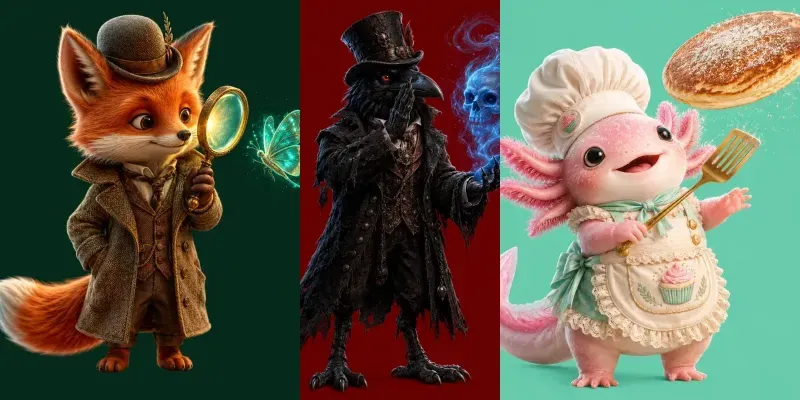 Mascot Sticker Art generated by undefined