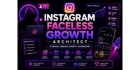 Instagram Faceless Growth Architect gemini prompt mini thumbnail