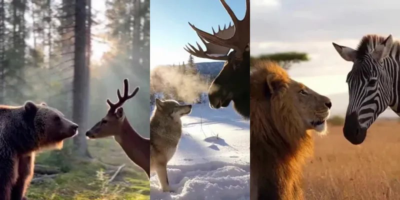 Wild Animal Interviews generated by undefined