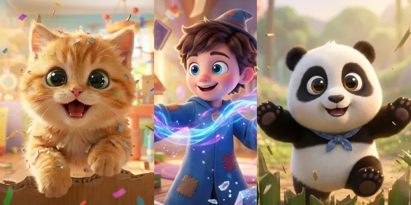 Cute Pixarstyle Breakthroughs generated by undefined