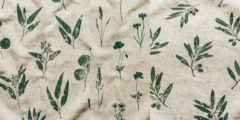 Organic Biophilic Linen Textures generated by undefined