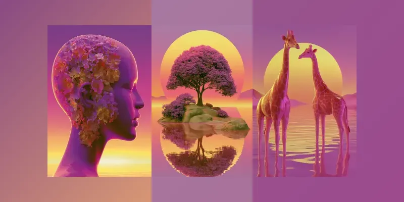 Retro Futuristic Dreamscapes generated by undefined