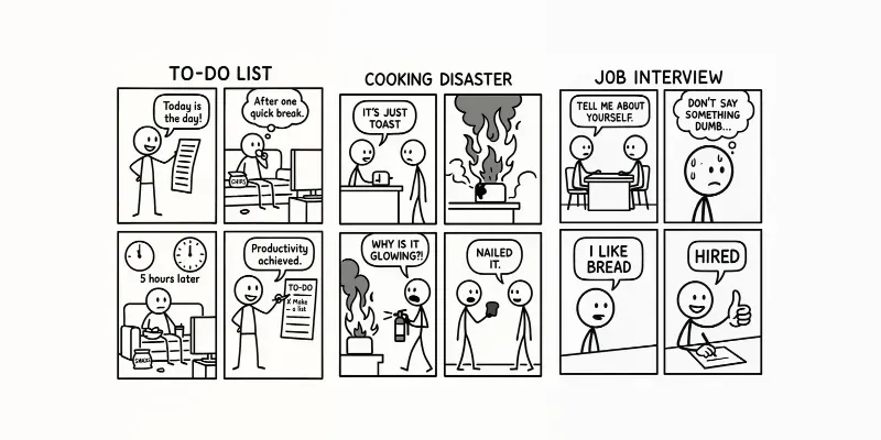 Stick Figure Comic Strip Makers generated by undefined