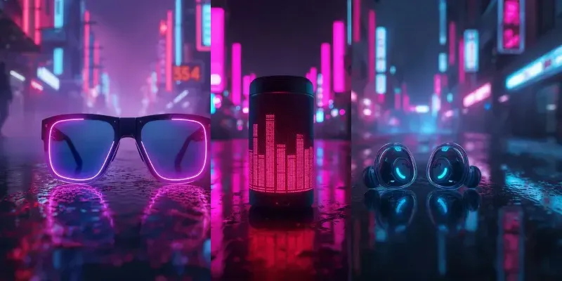 Cyberpunk Neon Product Photography generated by undefined